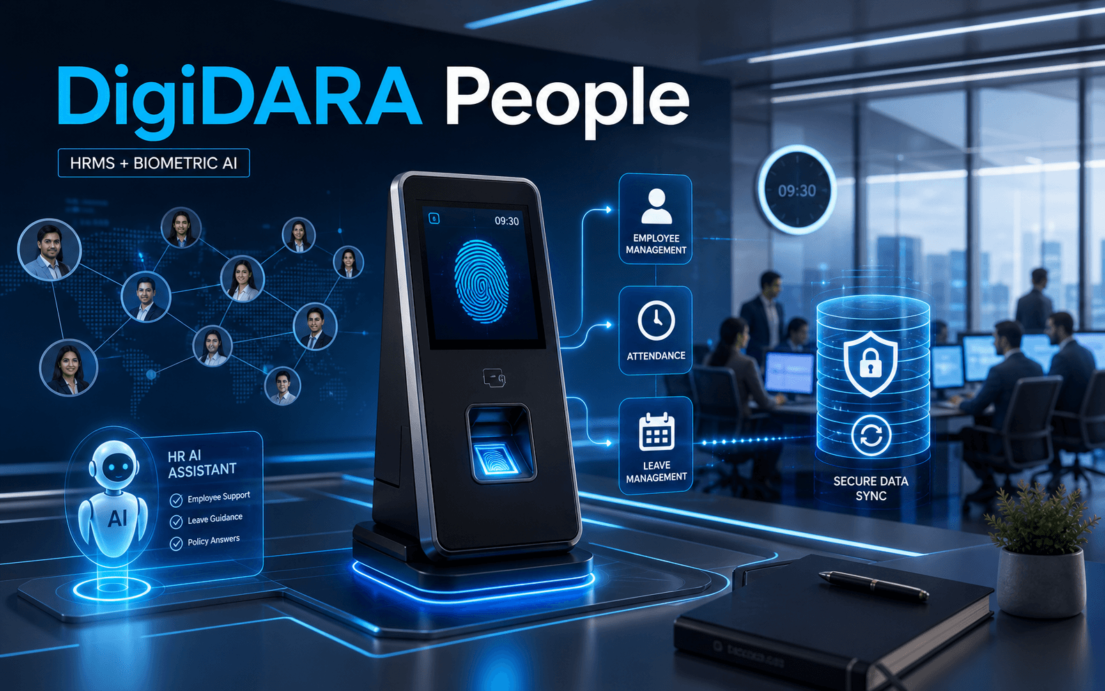 DigiDARA People HRMS interface